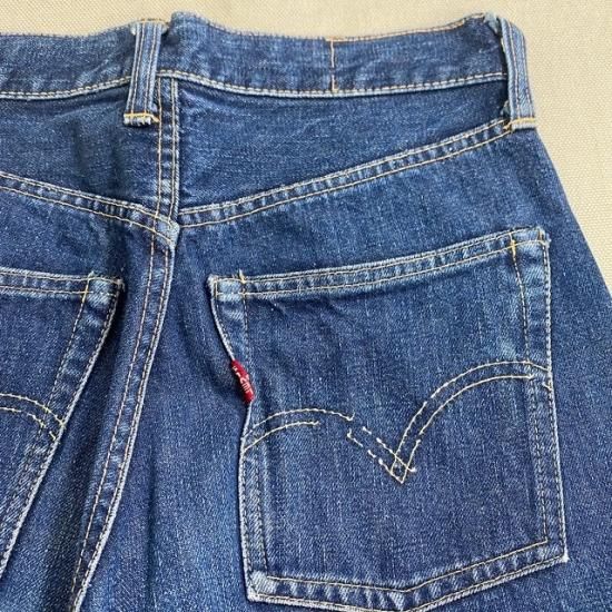 Late 50's-Early 60's Levi's 503BXX with concealed rivets and Late 50's-Early 60's Levi's 503BXX with concealed rivets and