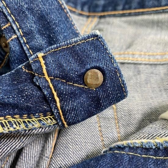Late 50's-Early 60's Levi's 503BXX with concealed rivets and
