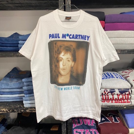 93 Paul McCartney tour t shirt made in USA - VINTAGE CLOTHES ...