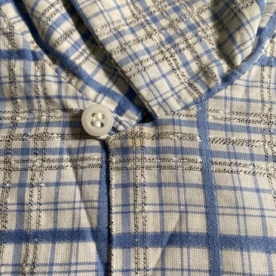 トップス 50-60's Lanier loop s/s shirt 50-60's Lanier cotton woven patterned loop s/s shirt