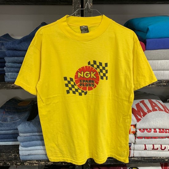 70-80's NGK Spark Plugs t shirt - VINTAGE CLOTHES & ANTIQUES 