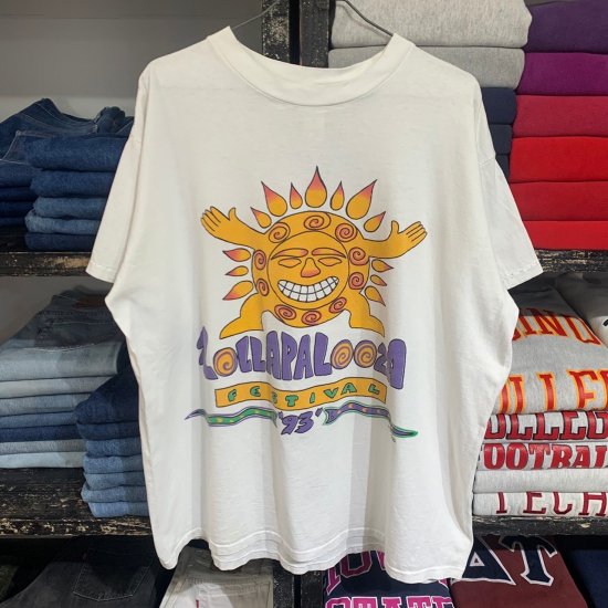 公式の t Lollapalooza 93 Tシャツ Lollapalooza Jane´s & made
