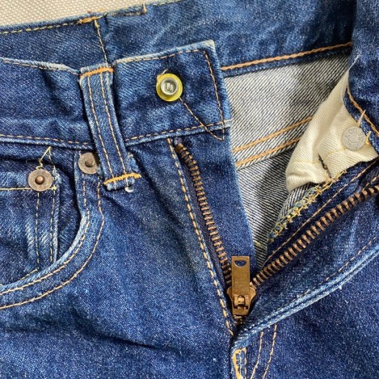 60's Levi's 503ZXX with concealed rivets - VINTAGE CLOTHES 