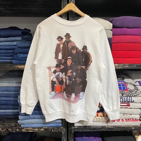 NOS(one wash) Late 80's Beastie Boys x Run-D.M.C sweat shirt made 