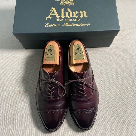 97 Alden cordovan 9015 - VINTAGE CLOTHES & ANTIQUES 