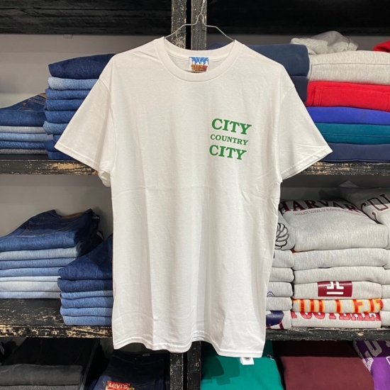 CITY COUNTRY CITY COTTON T-SHIRT_CITY COUNTRY CITY - VINTAGE