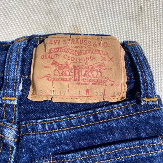 Late 60's-Early 70's Levi's 302 bigE - VINTAGE CLOTHES & ANTIQUES ...