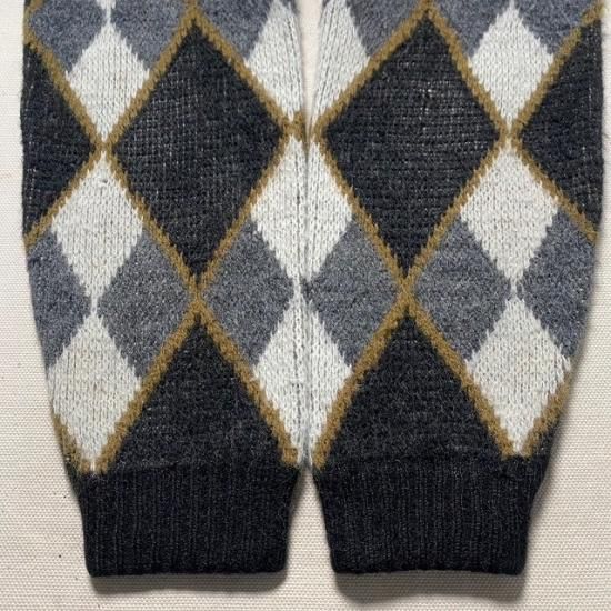 60-70's Robert Bruce acrylic x mohair knit cardigan - VINTAGE