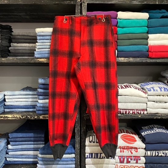 Northway Red purchases plaid Vintage '60's wool pants!