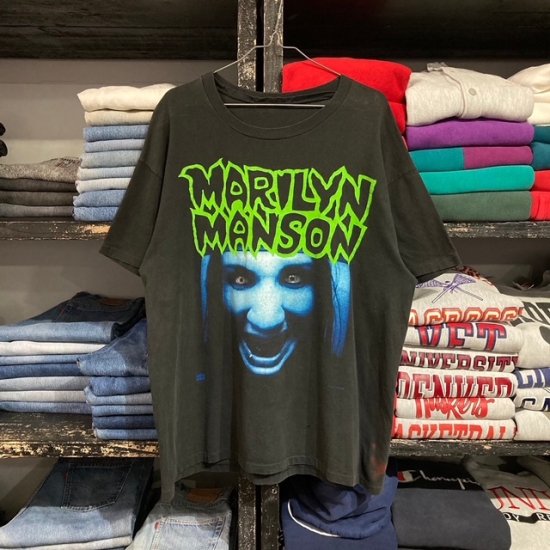 MarilynManson9090's Marilyn Manson t shirt - VINTAGE CLOTHES & ANTIQUES  5980円