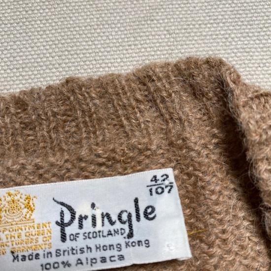 70-80's Pringle alpaca sweater - VINTAGE CLOTHES & ANTIQUES