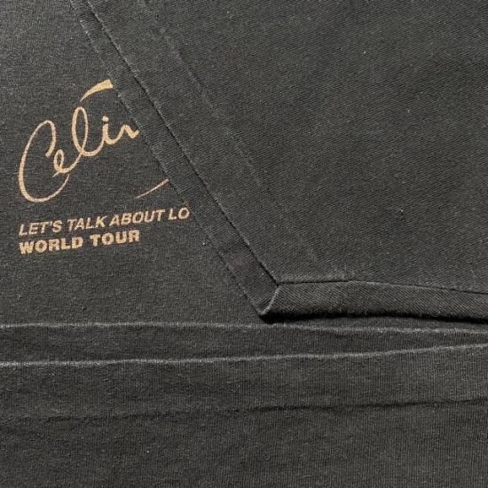 98-'99 Celine Dion tour t shirt - VINTAGE CLOTHES & ANTIQUES