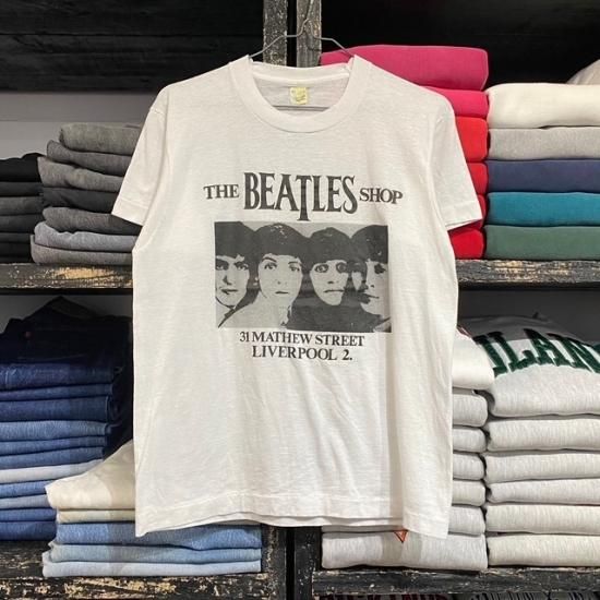 ＼半額SALE／ 80-90's The Beatles Shop t shirt made in USA - VINTAGE トップス