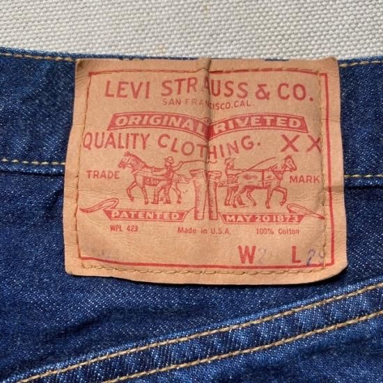 Late 60's-Early 70's Levi's 501 bigE - VINTAGE CLOTHES Late 60's-Early 70's Levi's 501 bigE - VINTAGE CLOTHES