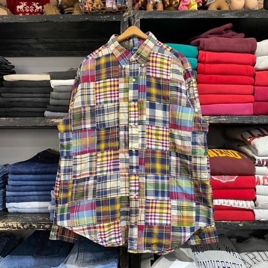 パンツ 90s Ralph Lauren Cotton Madras Patchwork 90s Ralph Lauren Cotton Madras Patchwork