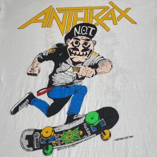 Late 80's Anthrax t shirt made in Australia - VINTAGE