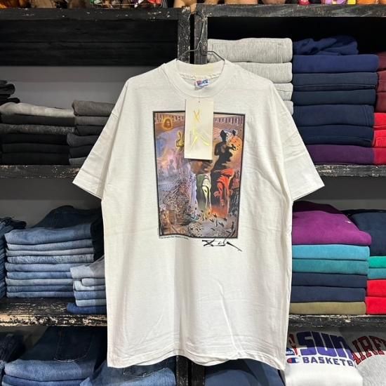 NOS 90's Salvador Dali t shirt made in USA - VINTAGE CLOTHES