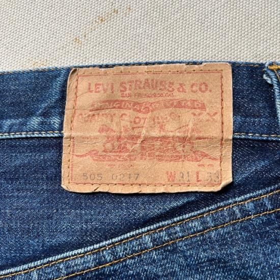Early 70's Levi's 505 bigE - VINTAGE CLOTHES & ANTIQUES 