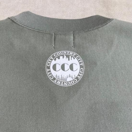 CITY COUNTRY CITY APPLIQUE LOGO COTTON SWEAT SHIRT - VINTAGE