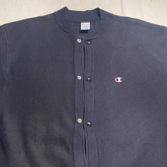 90's Champion Reverse Weave full snap sweat cardigan made in 90's Champion Reverse Weave full snap sweat cardigan made in