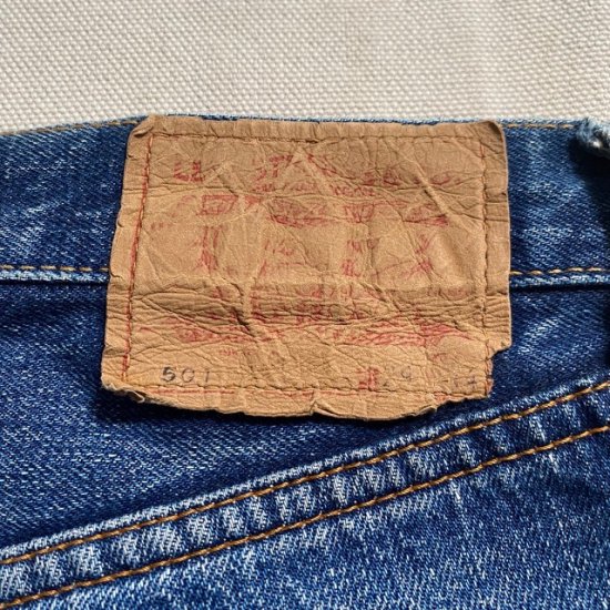 Late 60's-Early 70's Levi's 501 bigE - VINTAGE CLOTHES & ANTIQUES 