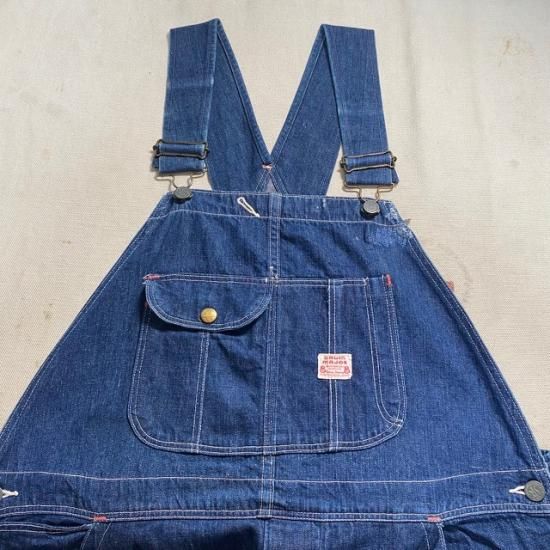 DRUM MAJOR オーバーオール 50sDRUM MAJORドラムメジャー ヒッコリー