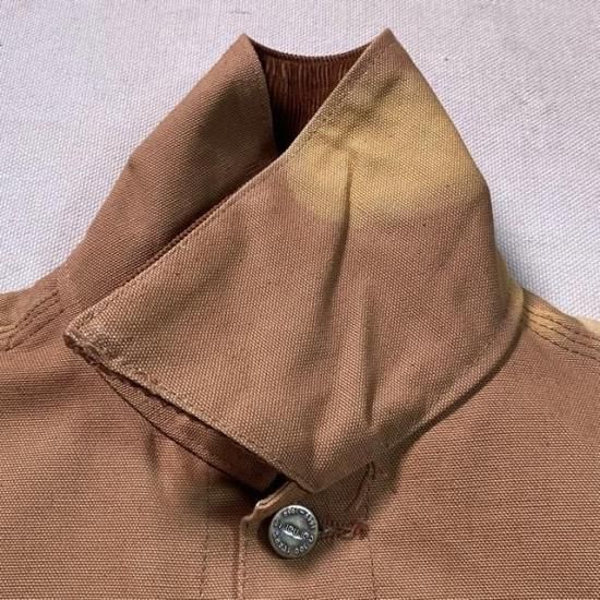 NOS '90 Carhartt 100 years Western Brown Duck Brush Coat made in