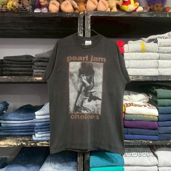 90's Pearl Jam t shirt made in USA © - VINTAGE CLOTHES & ANTIQUES