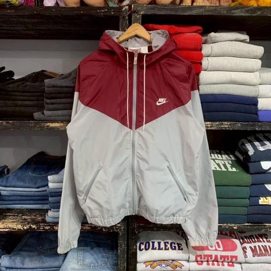 90’s NIKE vintage Sheer nylon jacket Late 80's-Early 90's Nike nylon jacket - VINTAGE CLOTHES