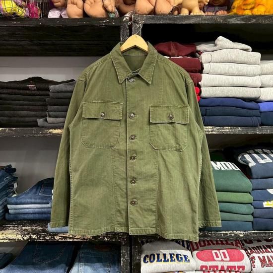 Late 40's-Early 50's US Army M-47 HBT Jacket - VINTAGE CLOTHES