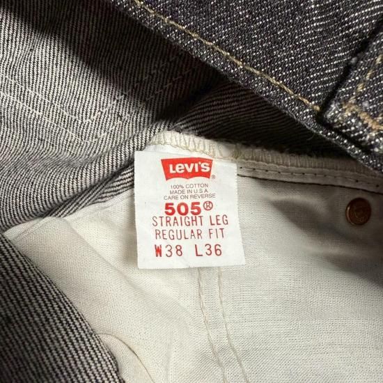 NOS '93 Levi's 505 made in USA - VINTAGE CLOTHES & ANTIQUES 