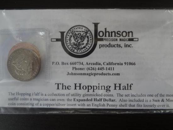 ホッピングハーフ hopping half johnson products 世界 手品 コイン ...