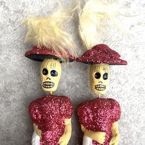 Day Of The Dead Skeleton El Bandito With Poncho Sombrero