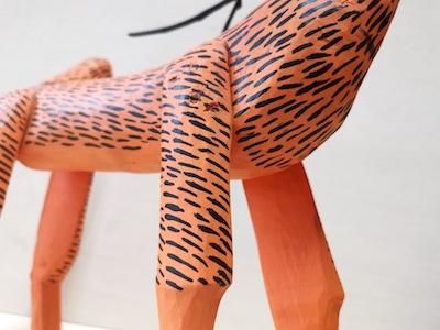 ウッドカーヴィング オアハカの動物 木彫り人形 - メキシコ雑貨 ウッドカーヴィング オアハカの動物 木彫り人形 - メキシコ雑貨