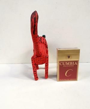 オアハカ ウッドカービング | サンチアゴ キリーノ ライオン