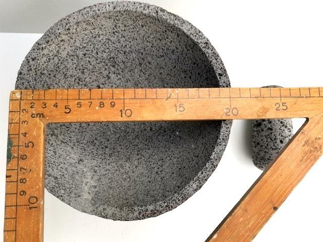 メキシコ料理 モルカヘテ | 石臼 21cm - メキシコ雑貨とメキシコ