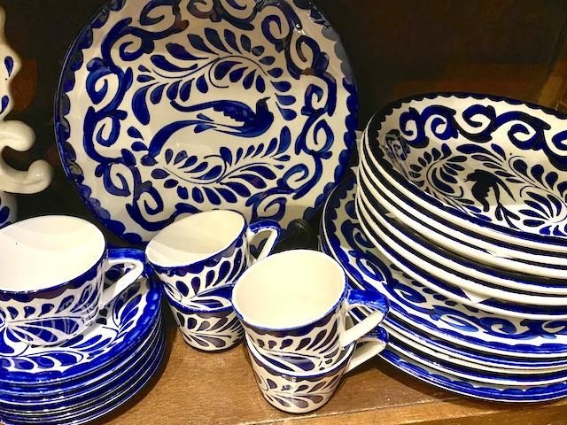 プエブラ 陶器 タラベラ風 | アンフォラ 食器- メキシコ雑貨とメキシコ