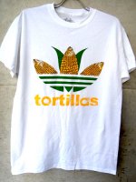 メキシコ Tシャツ トルティージャ [Tortillas ホワイト] XL,L,M
																													