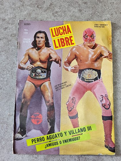 ルチャリブレ 雑誌 マガジン プロレス メキシコ雑貨とメキシコの民芸店