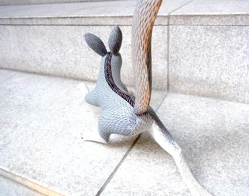 ウッドカービング オアハカ フォークアート 木彫り- - メキシコ 民芸