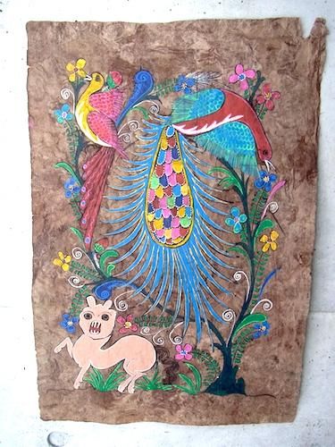 アマテ ビンテージ 民芸 フォークアート - メキシコ 日用品 雑貨 アマテ ビンテージ 民芸 フォークアート - メキシコ 日用品 雑貨