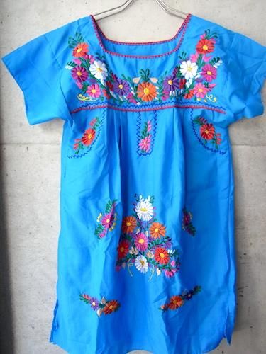 メキシコ レディース 刺繍服 ワンピース メキシコ雑貨とメキシコの民芸店 トンボラ 通販 フォークアート タコス