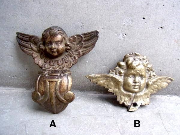 天使 エンジェル アンティーク インテリア- - メキシコ 民芸品