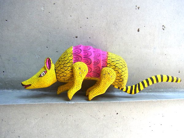 ウッドカービング オアハカ 木彫り人形 復刻品- - メキシコ 民芸 雑貨 