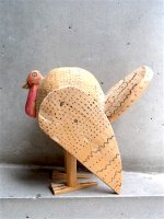 オアハカ ウッドカービング 木彫り [ラミレスファミリー 七面鳥] ビンテージ
																													