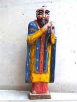 グアテマラ 木彫り人形 ウッドカービング [宣教師] ビンテージ
																													