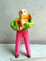 フランシスコ・フローレス  陶人形 [ブラスバンド ホルン] ビンテージ
																													