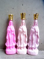 グアダルーペ マリア 人形 聖水ボトル  [ピンク]Sサイズ
																													