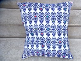 刺繍 テキスタイル クッション 日用品 - - メキシコ雑貨とメキシコの