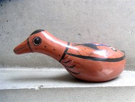 トナラ 陶芸 [たたずむ赤い鳩] ビンテージ
																													